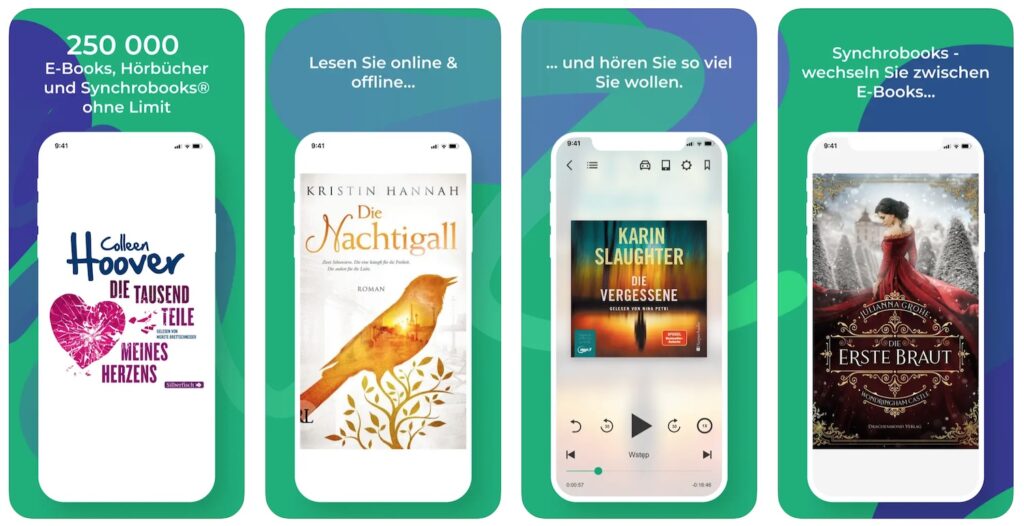 Hoerbuecher Legimi App