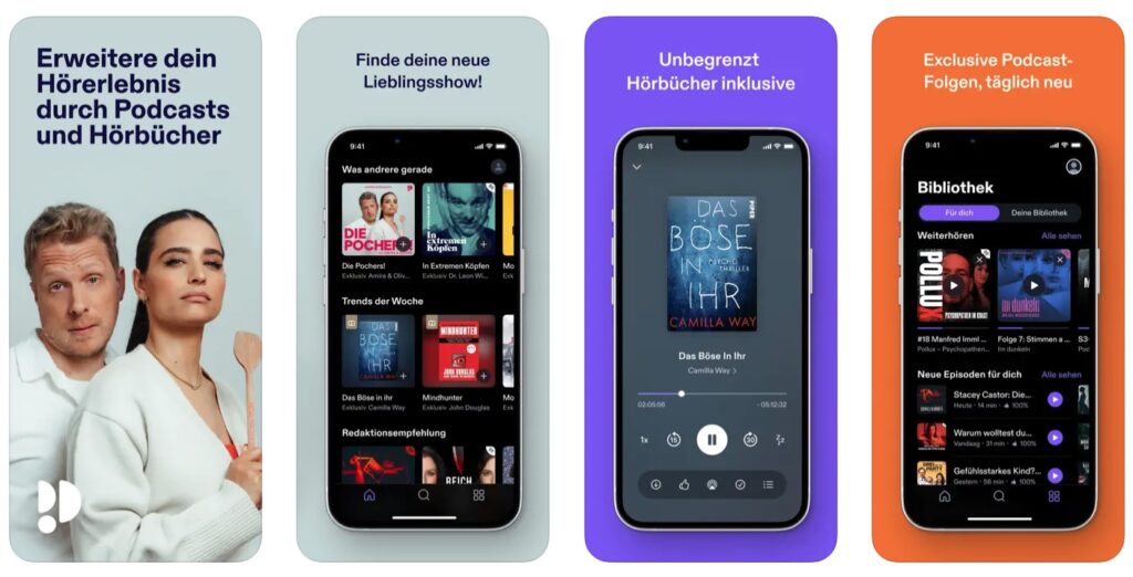 Podimo Podcasts Und Hörbücher Im Test 2024
